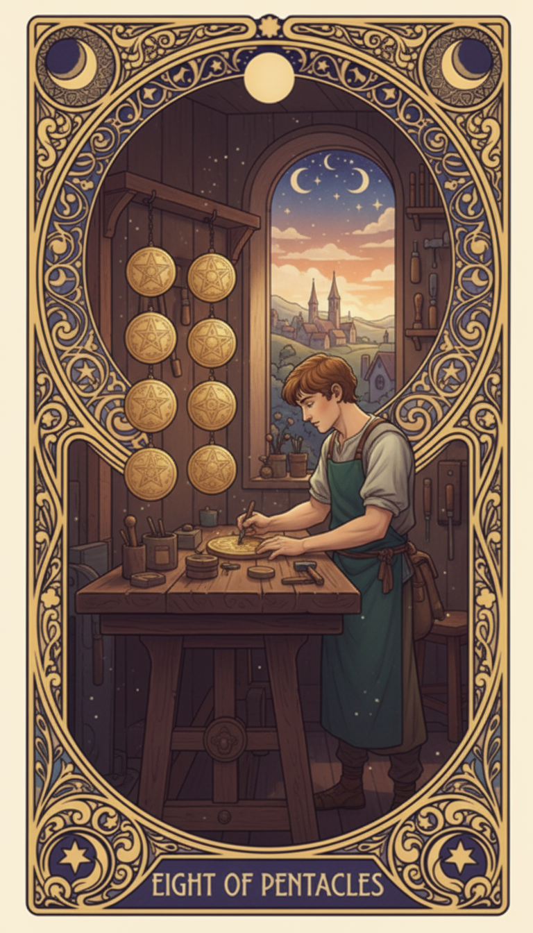 Eight of Pentacles