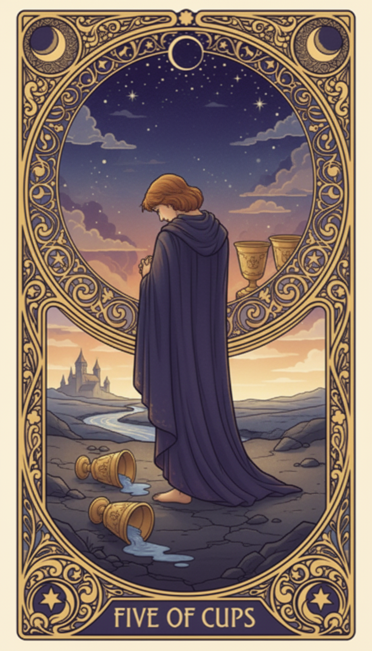 Five of Cups