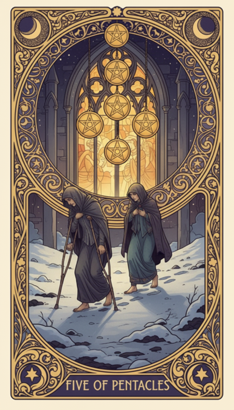 Five of Pentacles