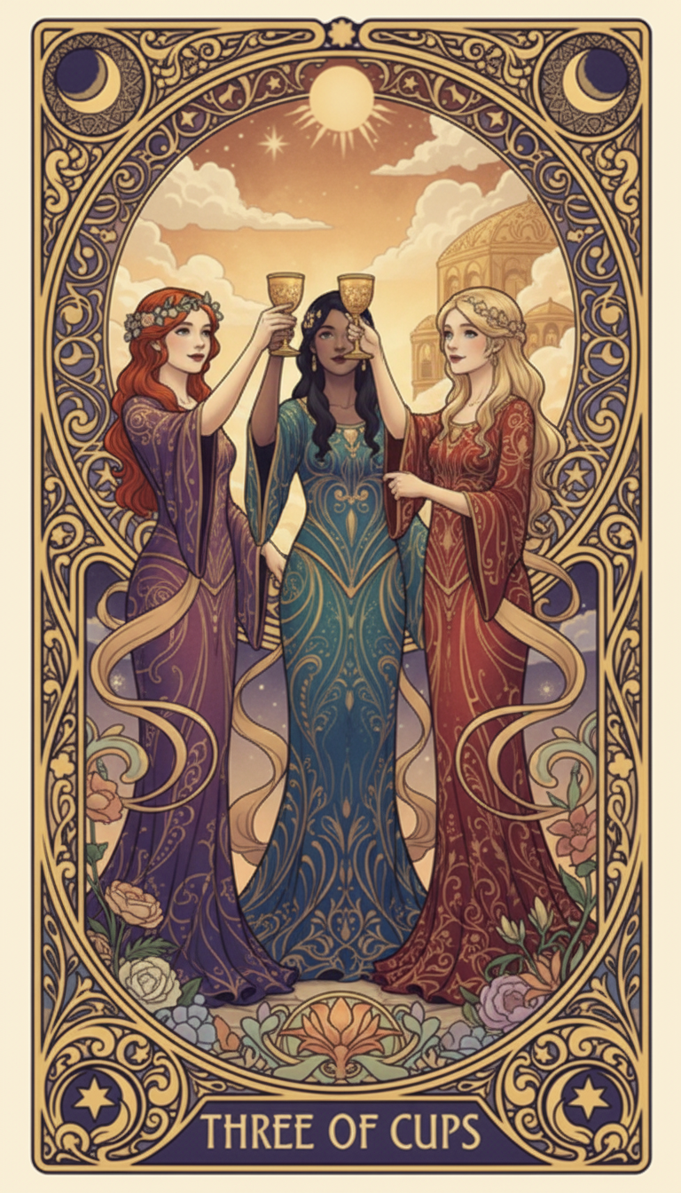 Three of Cups